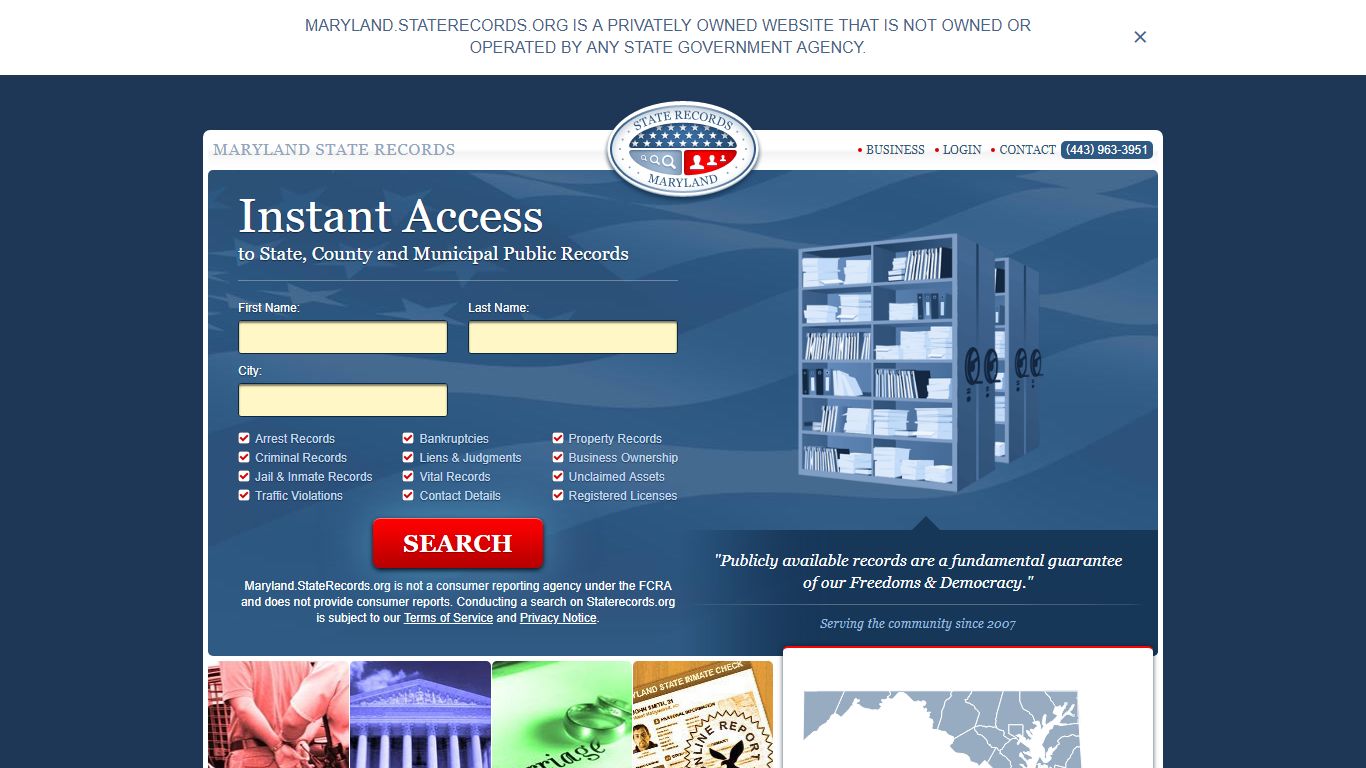 Maryland State Records | StateRecords.org